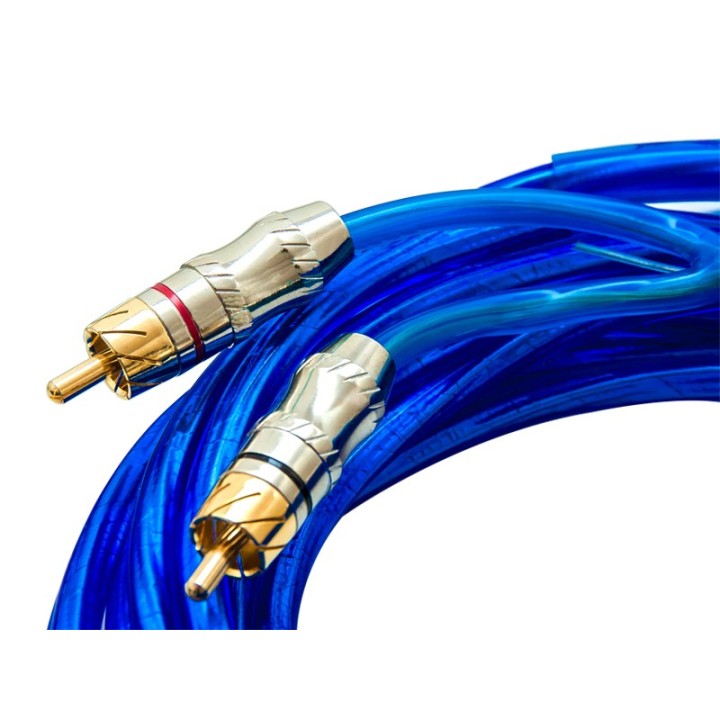 Przył.2xRCA 6mm 5m HQ BLISTER