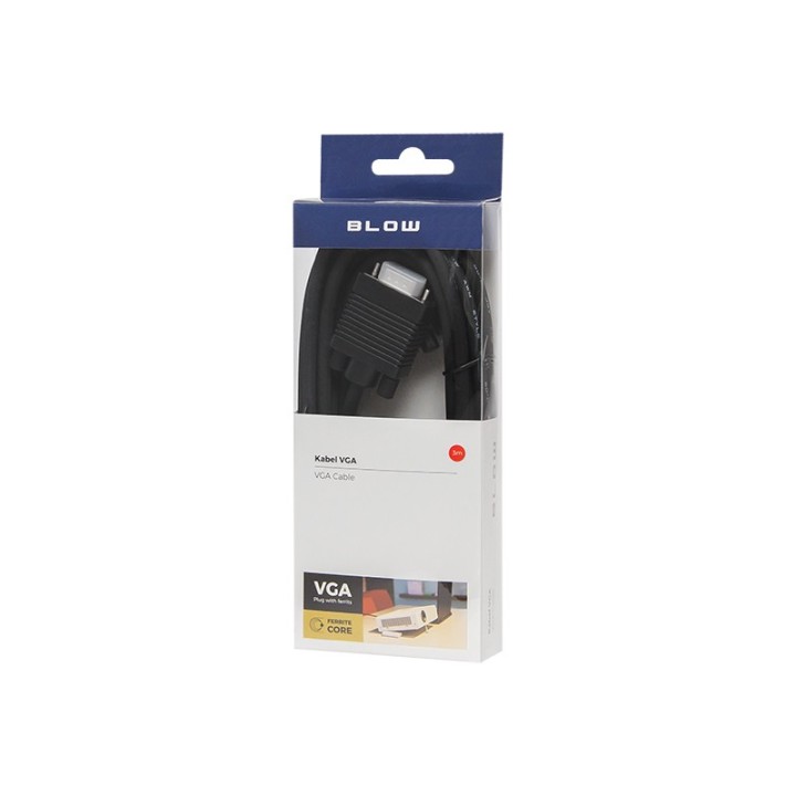 Przył.VGA-VGA CLASSIC 3m+filtry