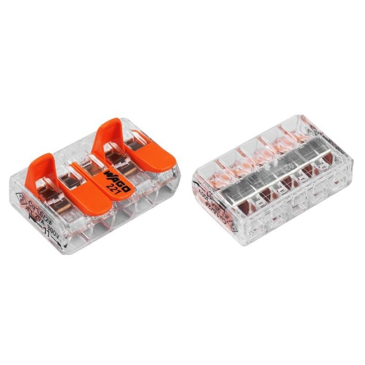 WAGO SZYBKOZŁĄCZKA UNIW. 5x0.2-4mm