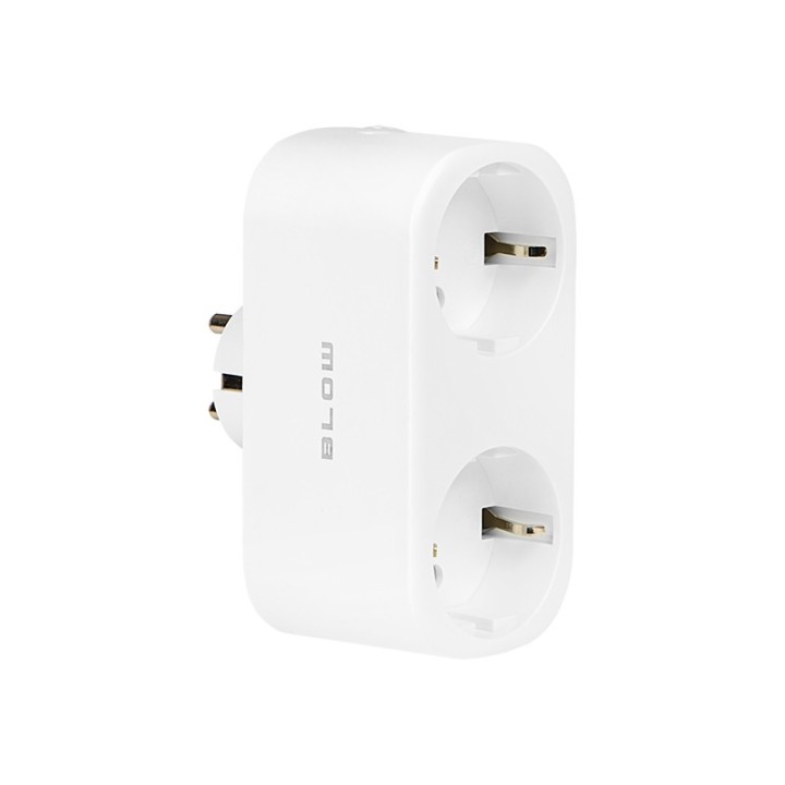 Inteligentne gniazdko podwójne sterowane WiFi