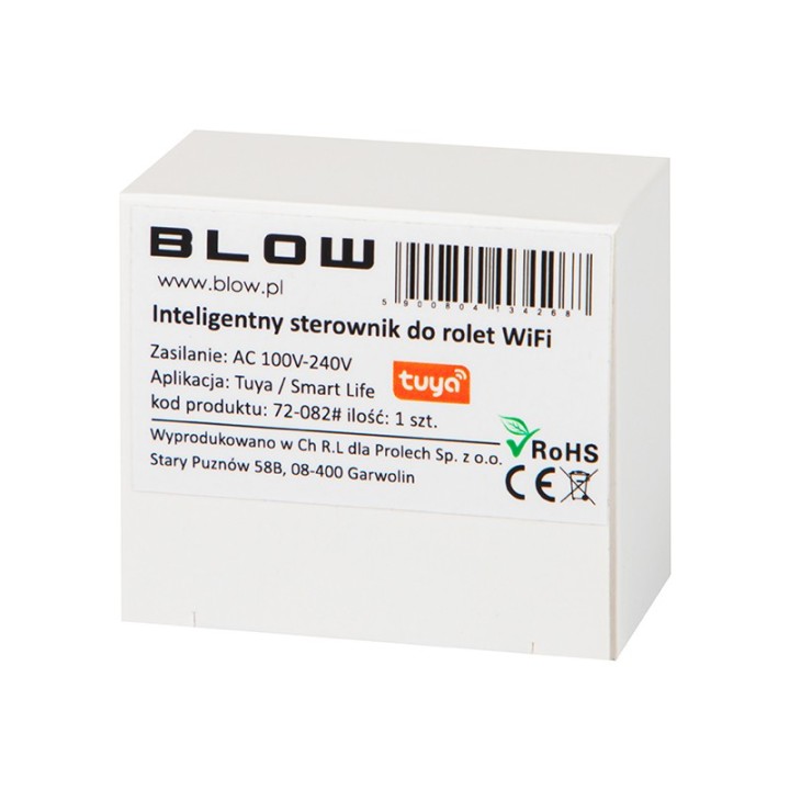 Inteligentny sterownik do rolet WiFi TUYA