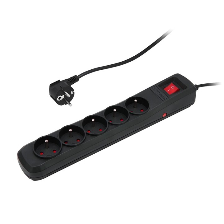Filtr sieciowy 5m ARC-5 czarny