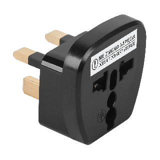 Złącze AC wtyk UK- gn. uniwersal (QZ36)