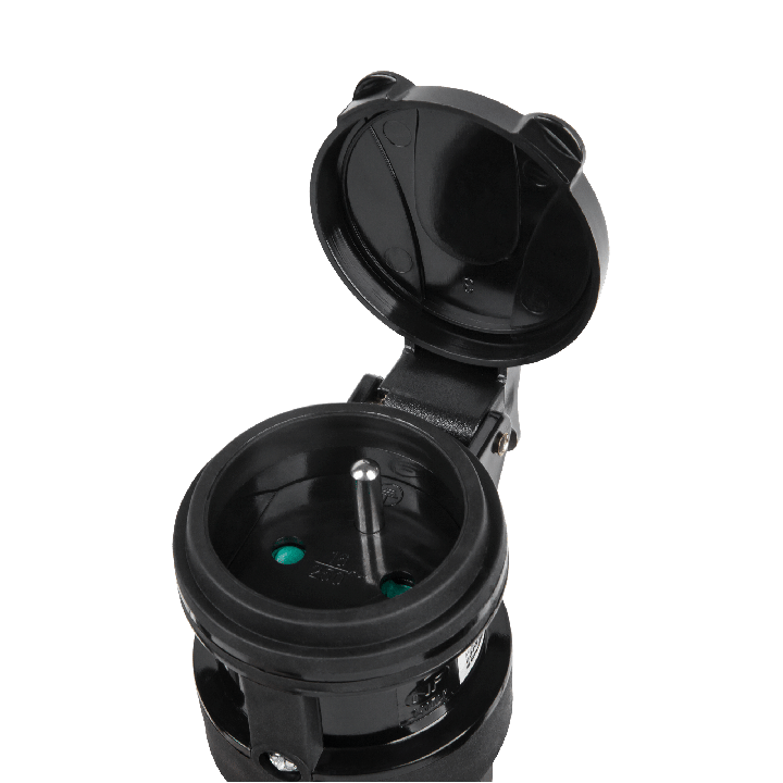 Gniazdo sieciowe zewnętrzne Rebel (IP 44) -16A /250V