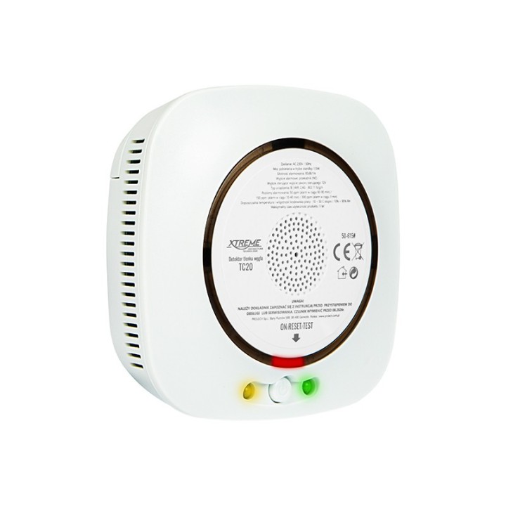 Detektor czujnik czadu TC20 230V