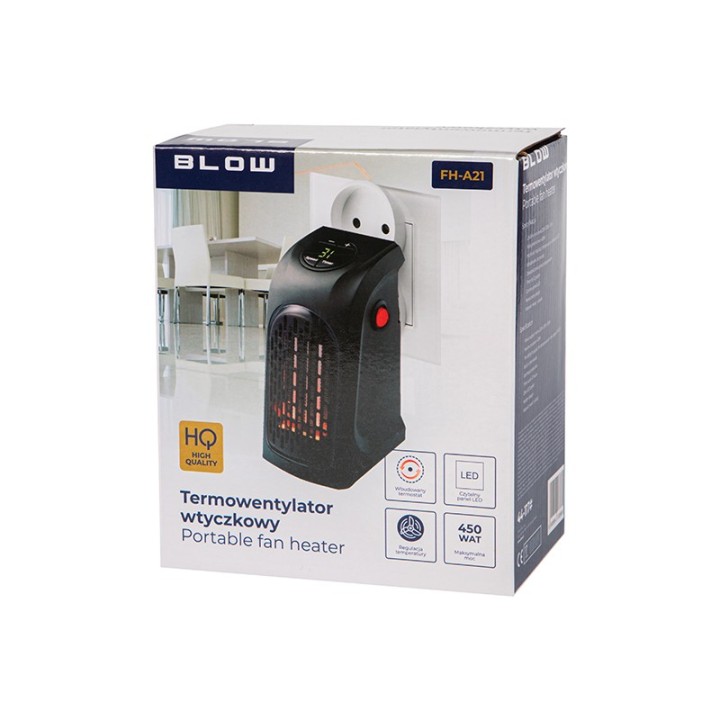 Termowentylator wtyczkowy BLOW FH-A21