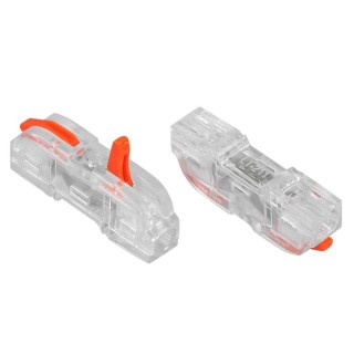 Szybkozłączka elektryczna przelotowa 1x1 0,2-4mm 32A/250V