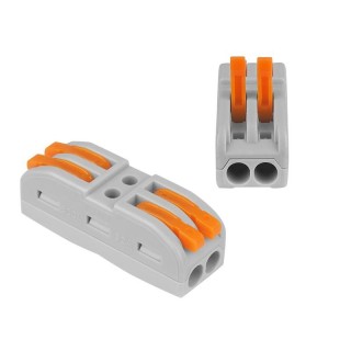 Złączka elektryczna automatyczna podwójna (kostka), 32A, 250V