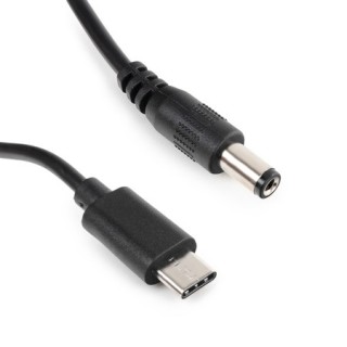 Kabel adapter zasilania z USB-C na DC 2.10/5.5 100cm Spacetronik