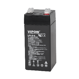 Akumulator żelowy VIPOW 4V 4,9Ah