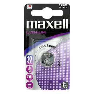 1 x bateria litowa mini Maxell CR1632