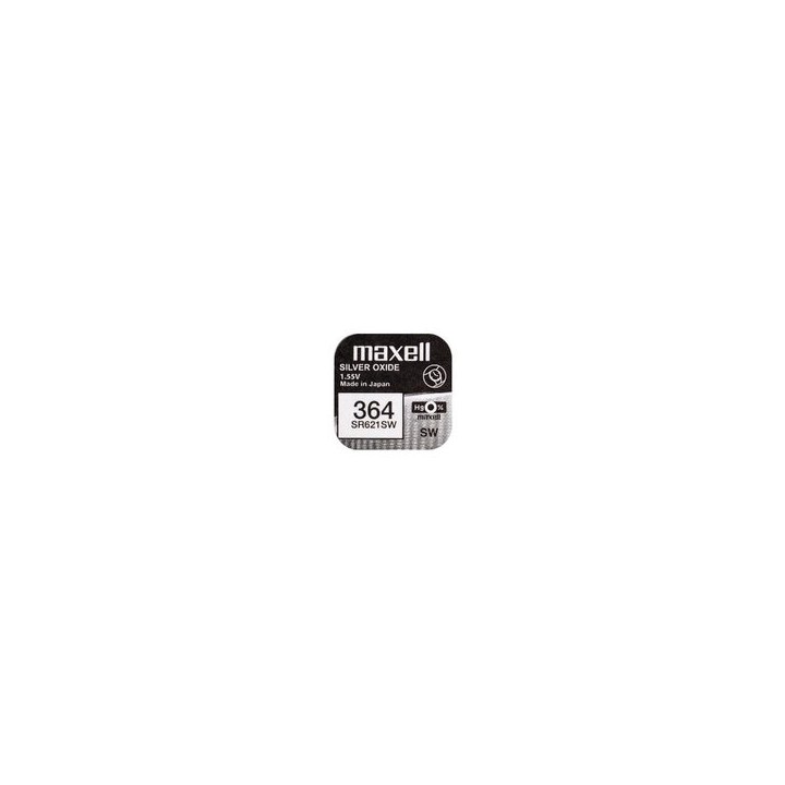 Bateria srebrowa mini Maxell 364 / SR 621 SW / G1