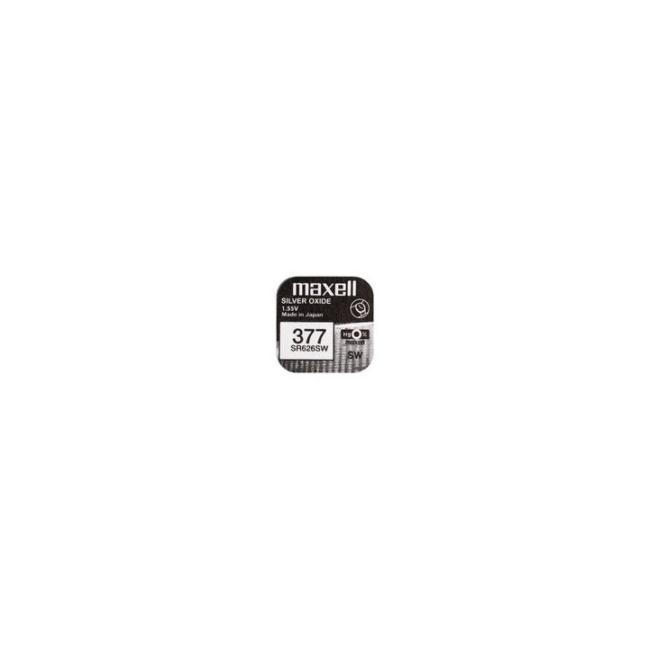 Bateria srebrowa mini Maxell 377 / 376 / SR 626 SW / G4