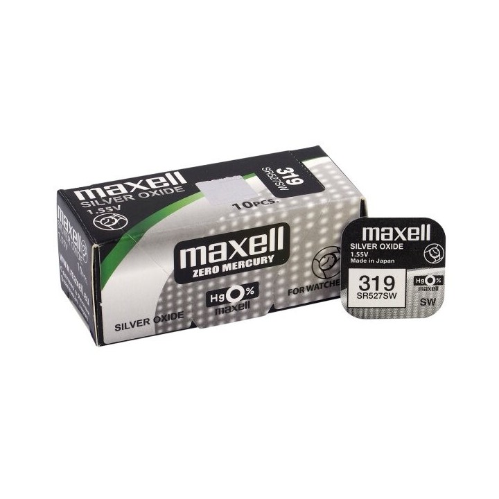 Bateria srebrowa mini Maxell 319 / SR 527 SW