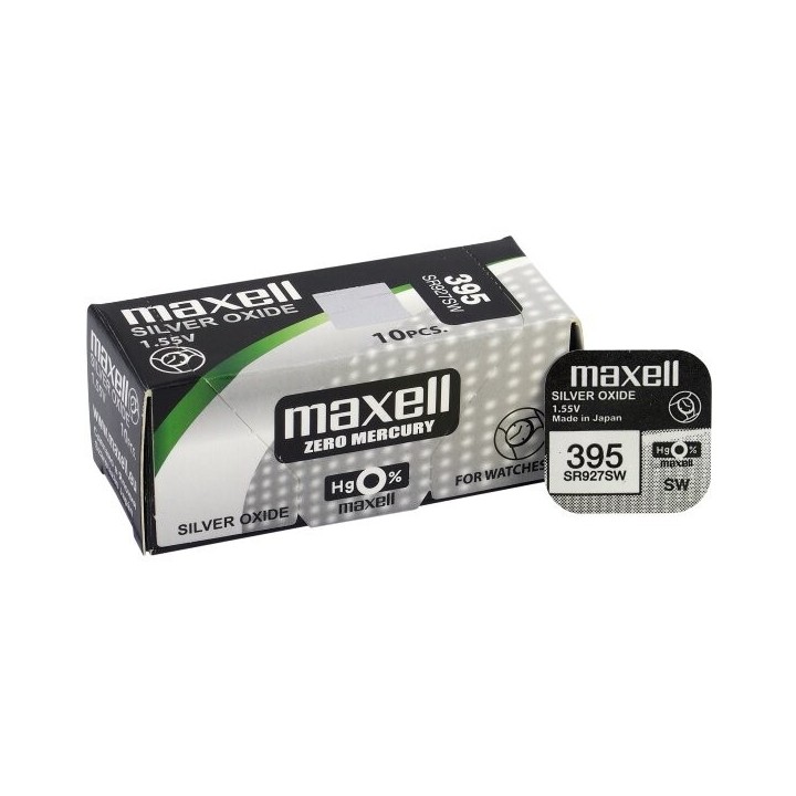 Bateria srebrowa mini Maxell 395 / 399 / SR 927 SW / G7