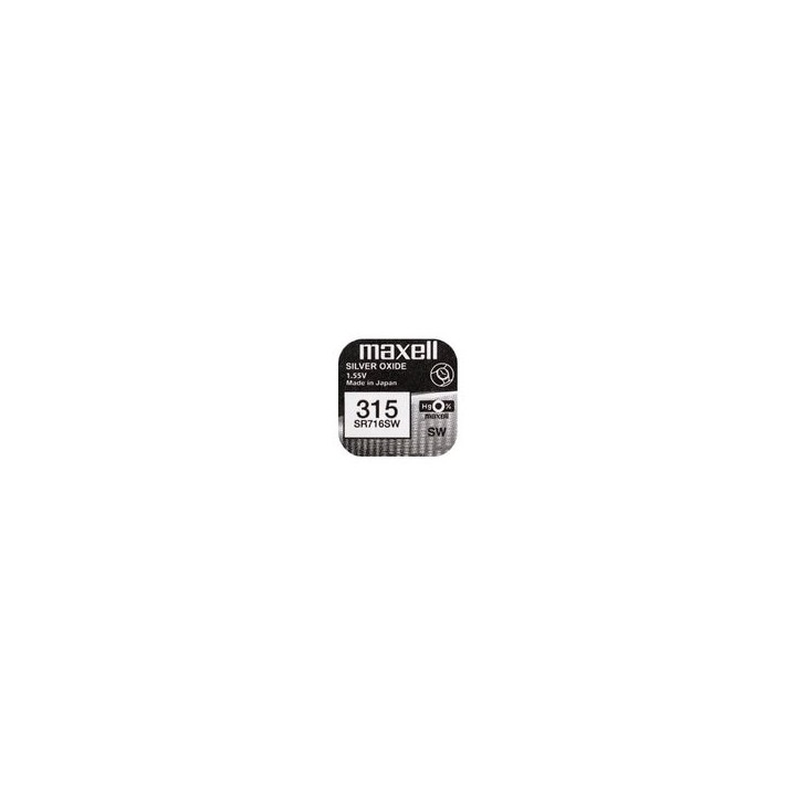 Bateria srebrowa mini Maxell 315 / 314 / SR 716 SW