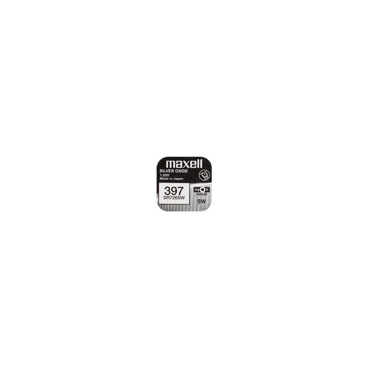 Bateria srebrowa mini Maxell 396 / 397 / SR 726 SW / G2