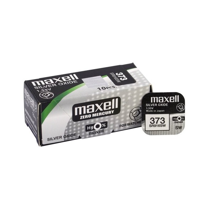 bateria srebrowa mini Maxell 373 / SR 916 SW