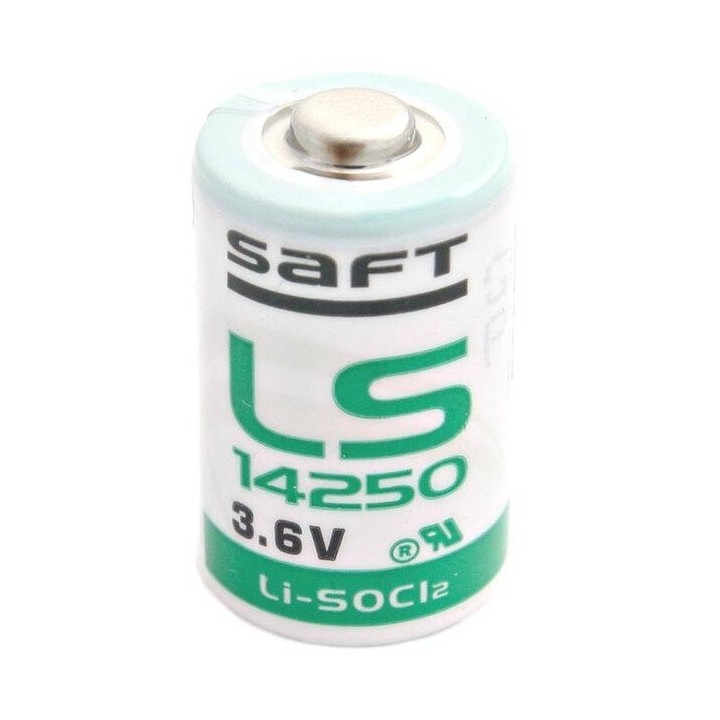bateria litowa SAFT LS14250 1/2AA 3,6V LiSOCl2 rozmiar 1/2 AA