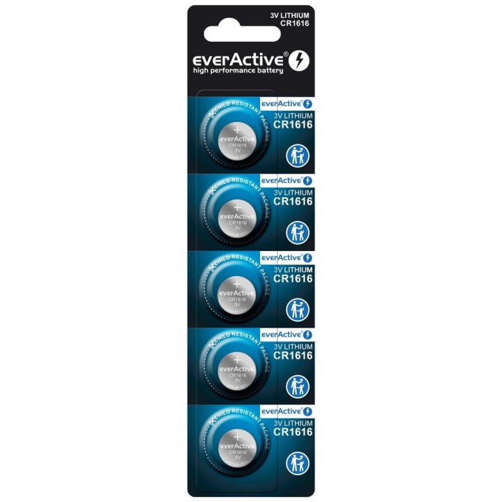 Bateria litowa mini everActive CR1616