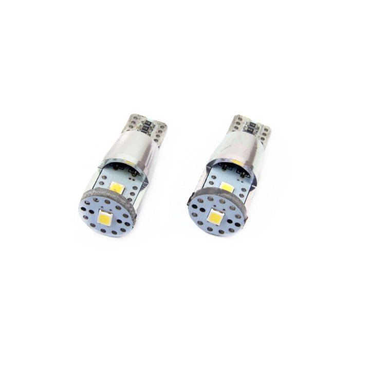 LED VERTEX CANBUS 3SMD 2835 T10e (W5W) ALU White 12V/24V