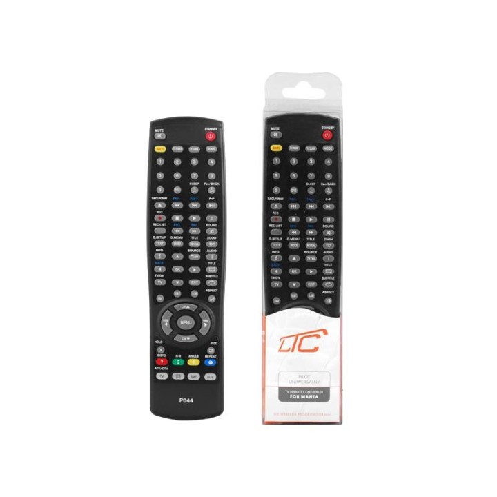Pilot uniwersalny do TV LCD/LED MANTA UCT-044.