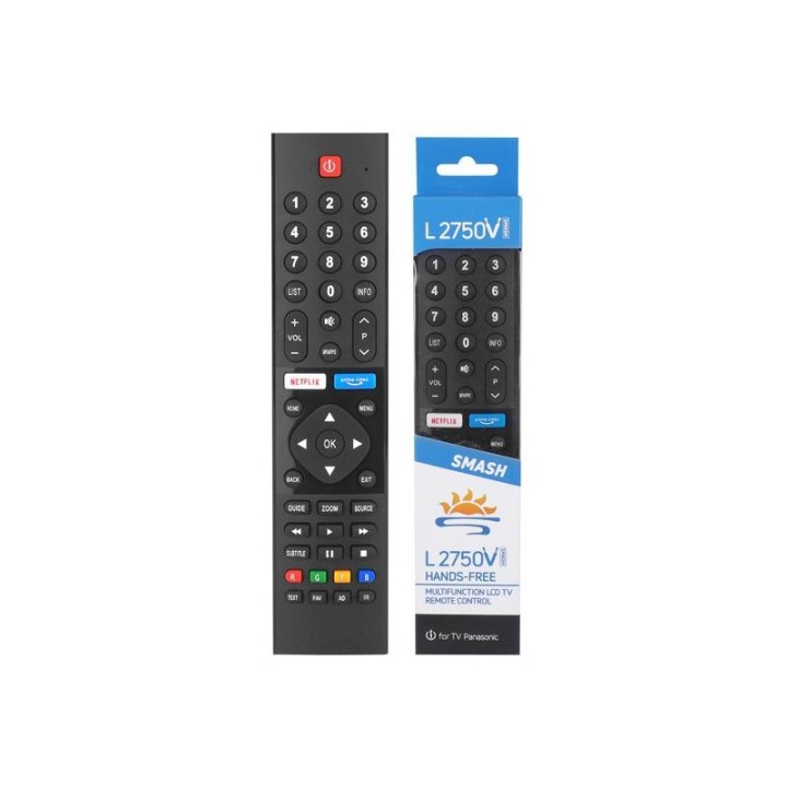 Pilot do TV LCD Panasonic RM-L2750V NETFLIX, PRIME VIDEO