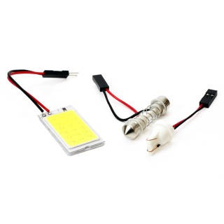 LED VERTEX CLASSIC T10/C5W LIGHT BOARD COB-18 White