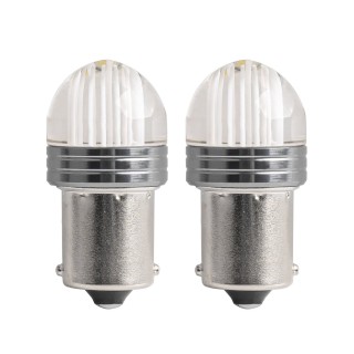 Żarówki LED STANDARD P21W 9SMD 12V Clear white Blister (2 szt)