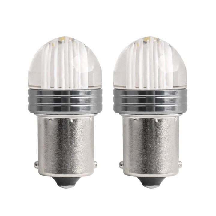 Żarówki LED STANDARD P21W 9SMD 12V Clear white Blister (2 szt)