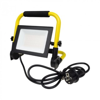 NAŚWIETLACZ LED PRZENOŚNY Z PRZEWODEM 1,5M 50W 4000K