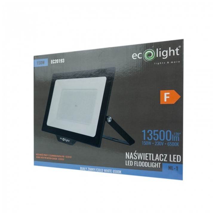 Naświetlacz LED NL-1 150W 6500K 13500lm IP65