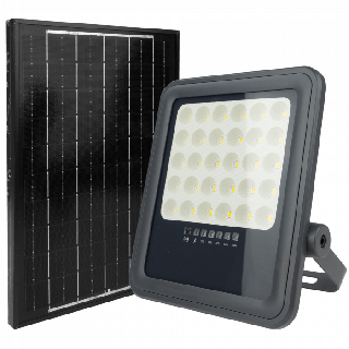 Naświetlacz LED ABS 100W 4000K z P. SOLARNYM