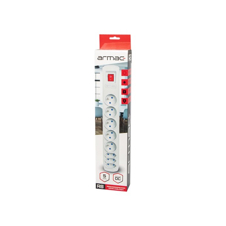 Filtr siec. 1,5m ARC-8 szary