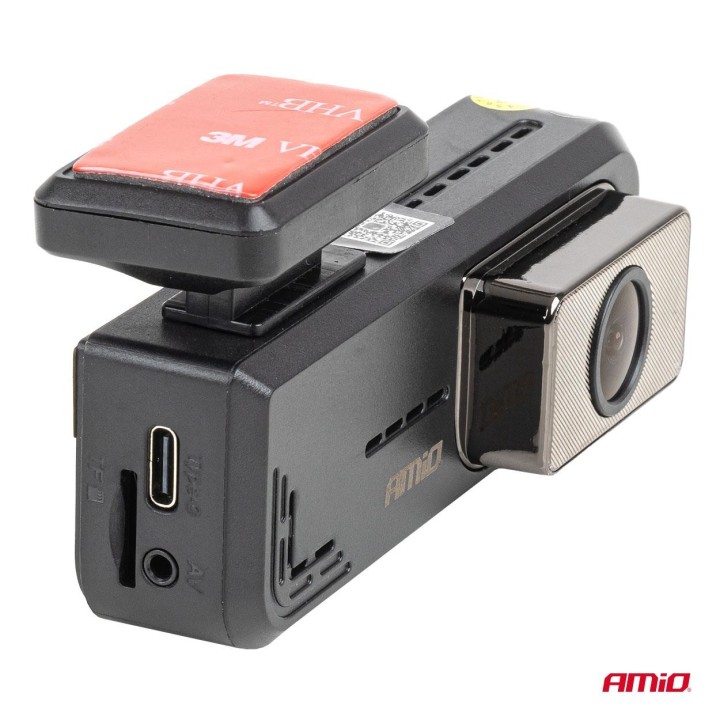 Wideorejestrator samochodowy 2K + 1K WLAN 512 GB WIFI Full HD AMIO-04800