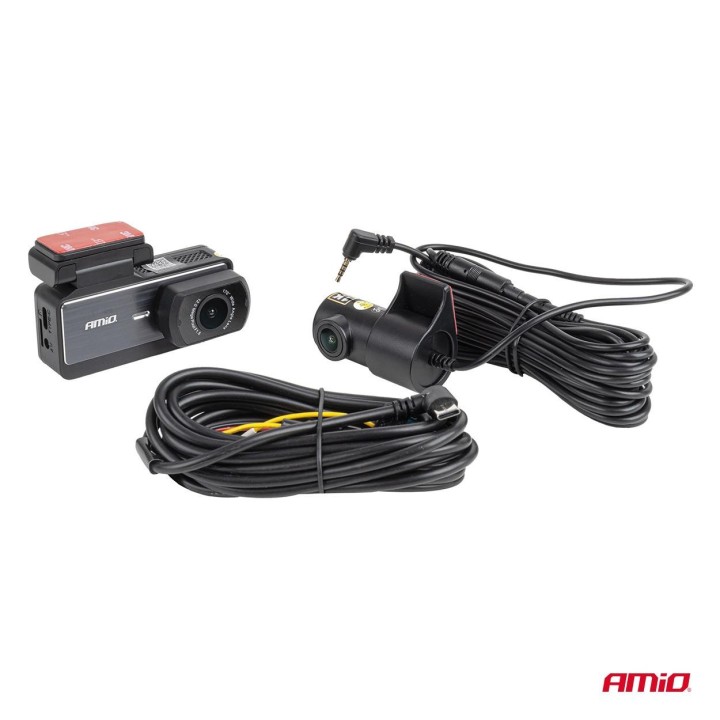 Wideorejestrator samochodowy 1K WLAN 256 GB WIFI Full HD AMIO-04799