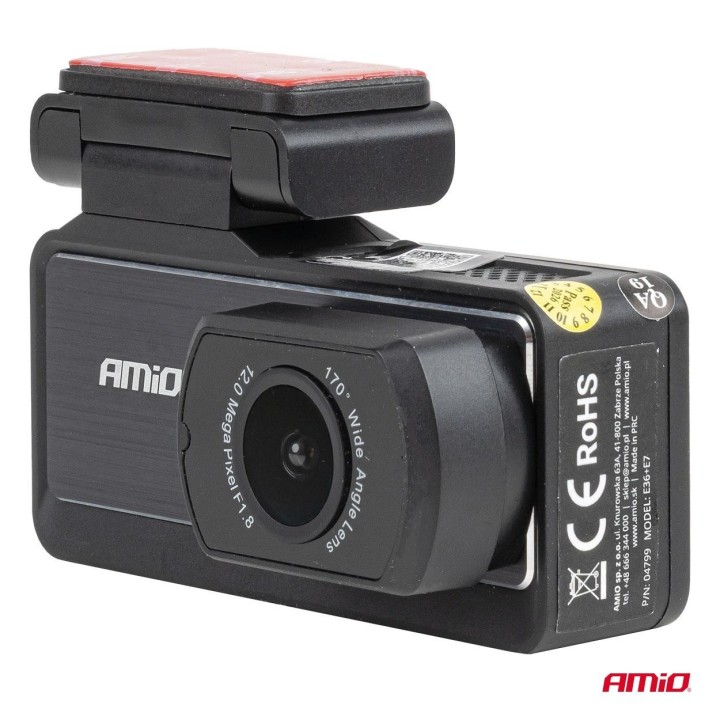Wideorejestrator samochodowy 1K WLAN 256 GB WIFI Full HD AMIO-04799