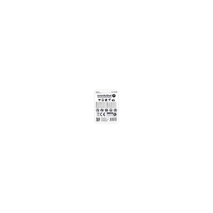 Bateria foto litowa everActive CR123 - 1 sztuka