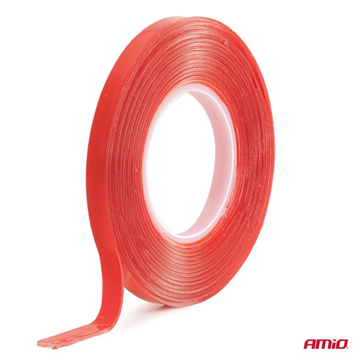 Mocna dwustronna taśma akrylowa 6mm x 3m x 1mm AMIO-04856
