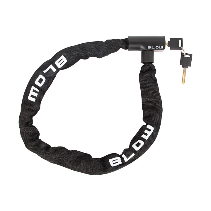 Blokada rowerowa łańcuch 90cm+2 kluczyki BLOW