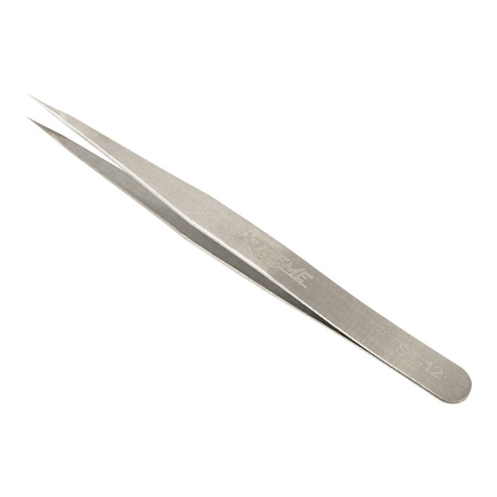Pinceta pęseta prosta ostra antymagnetyczna 110mm