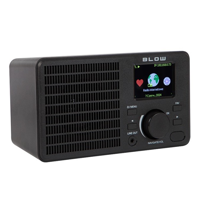 Radio przenośne internetowe BLOW RI1