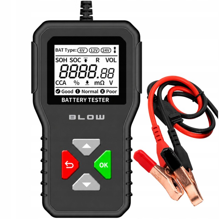 Tester akumulatorów 12V BLOW TA-02