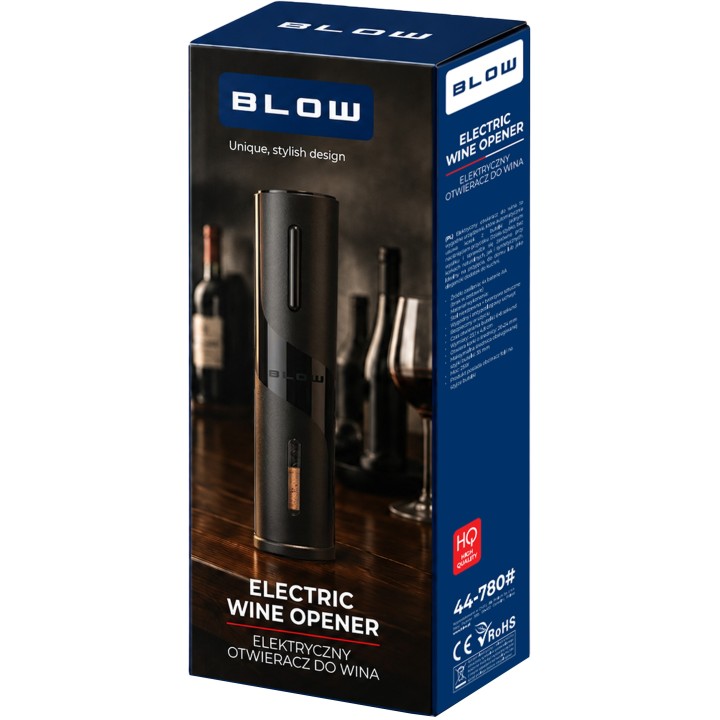 Elektryczny otwieracz do wina BLOW