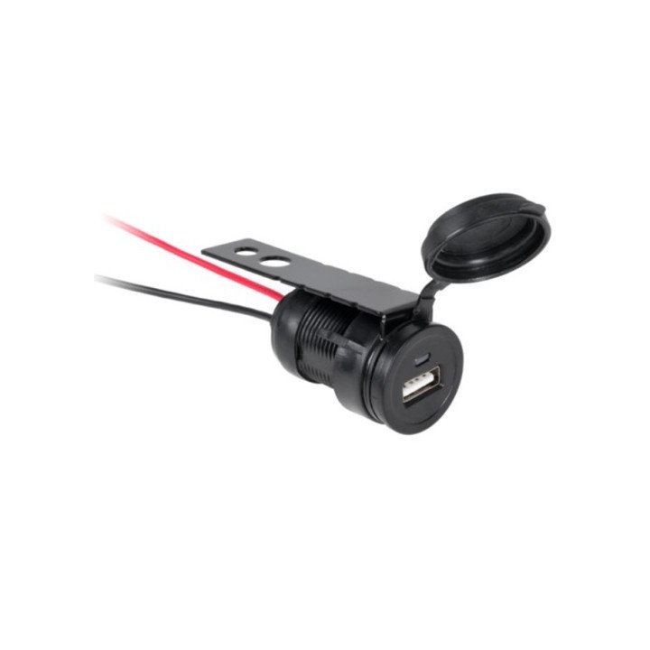 Gniazdo samochodowe, motocyklowe ładowarka USB do montażu