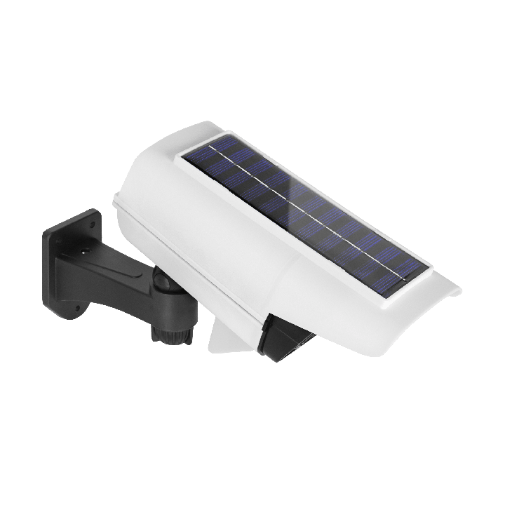 Lampa solarna - atrapa kamery monitoringowej