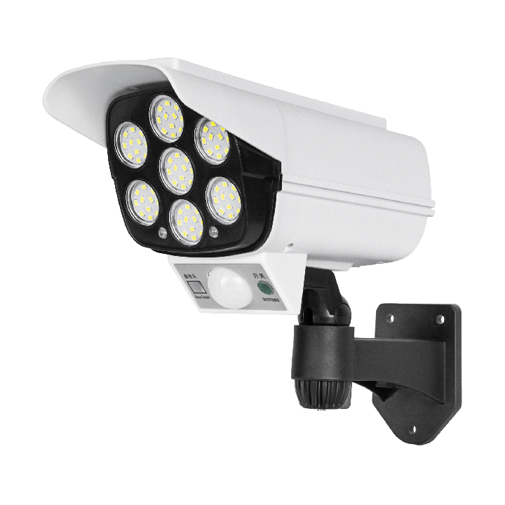 Lampa solarna - atrapa kamery monitoringowej