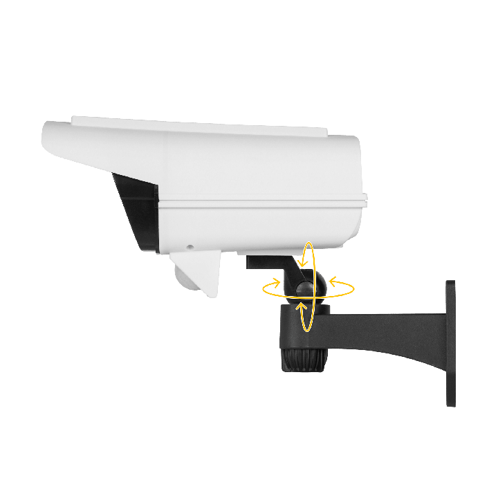 Lampa solarna - atrapa kamery monitoringowej