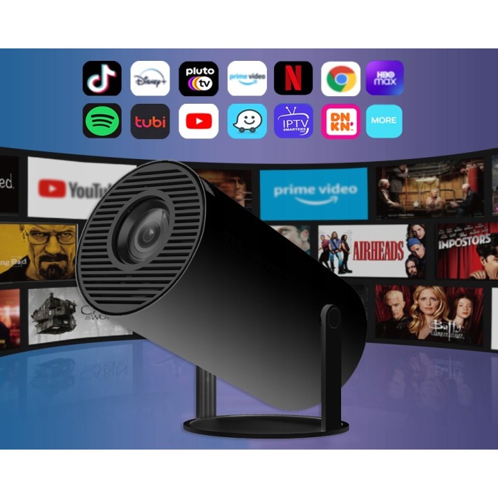 Projektor przenośny BLOW AndroidTV HD Cinema BLACK