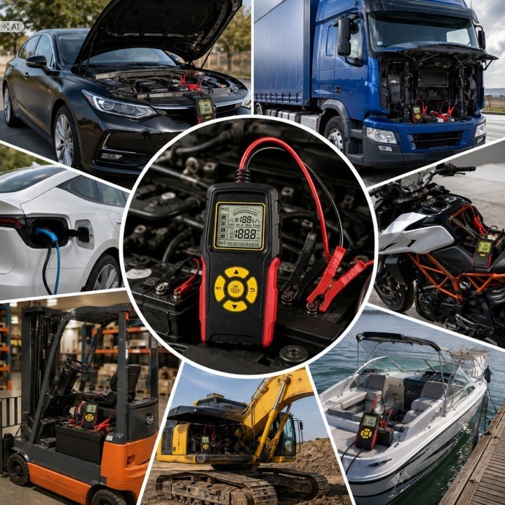 Tester akumulatorów 12V XT810B